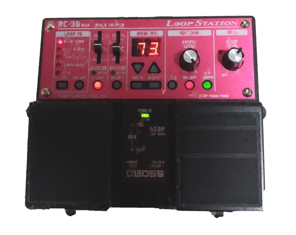 BOSSループステーションRC-30で作曲?意外とやらない便利な使い方
