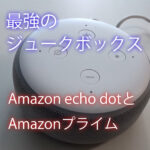最強のジュークボックスというコピーを書いた、Amzazon echo dotの画像