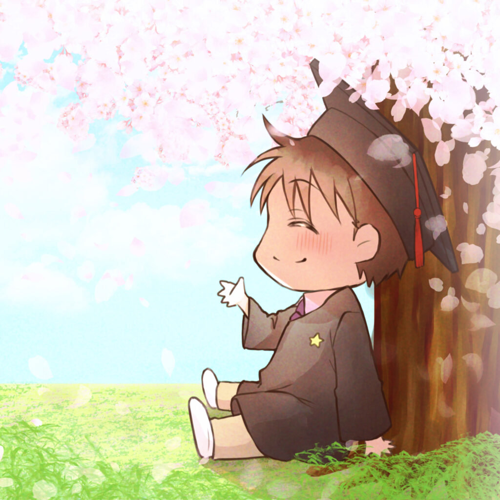 颯 Souのイラスト(桜)