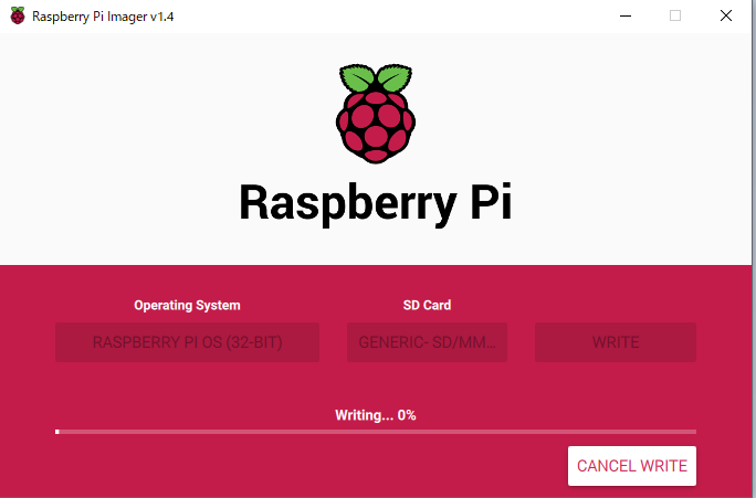 Raspberry Pi OSデータのダウンロード画面５。